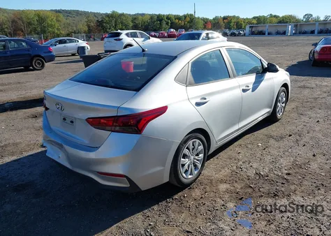 2019 Hyundai Accent Se from USA, damaged, VIN 3KPC24A36KE065355